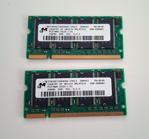 Micron 256mb ddr 333 - micron, ddr-333