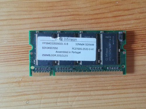 Infineon hys64d32020gdl b - infineon, hys64d32020gdl-6-b