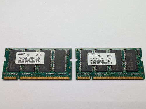 Samsung 256mb ddr - 2x,